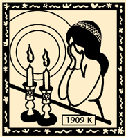 Girl with Candles